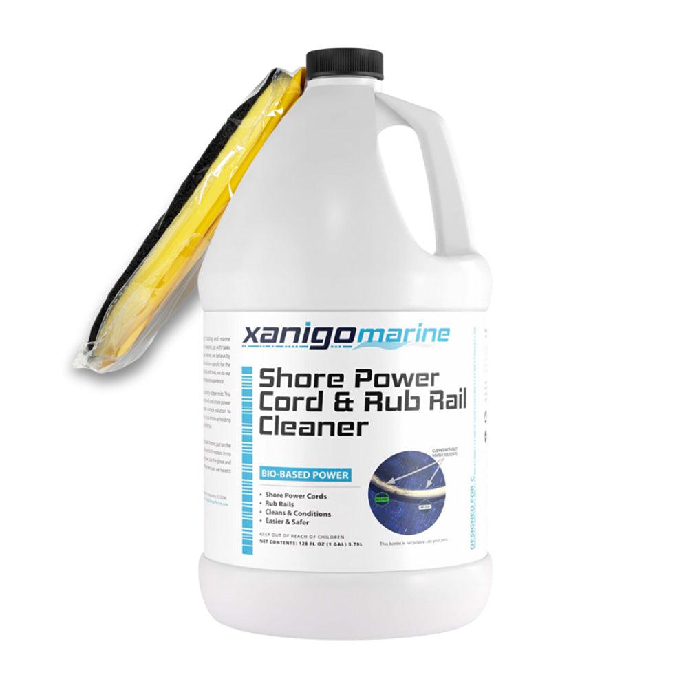 Xanigo Marine Shore Power Cord  Rub Rail Cleaner - 1 Gallon